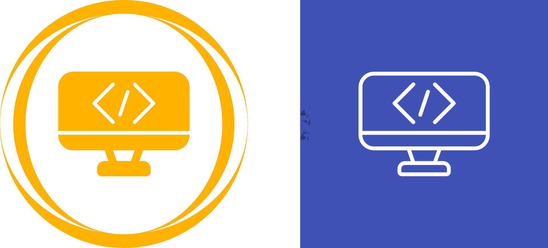 Coding Vector Icon