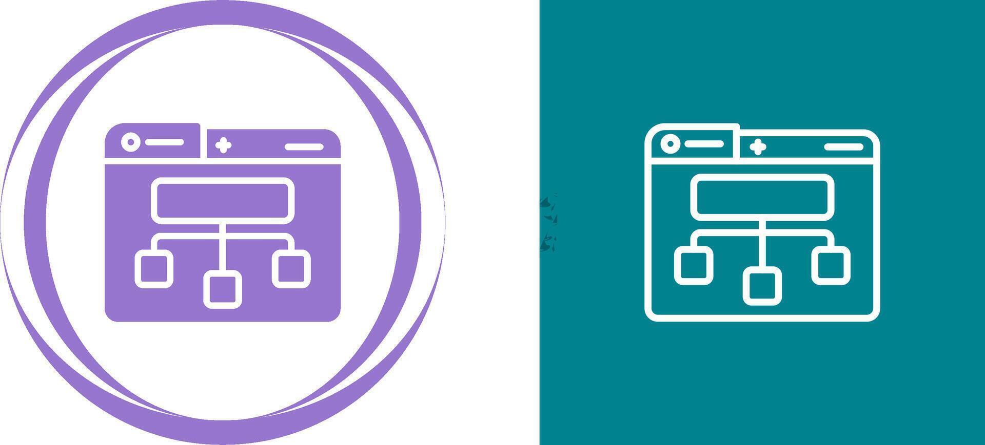 Site Map Vector Icon