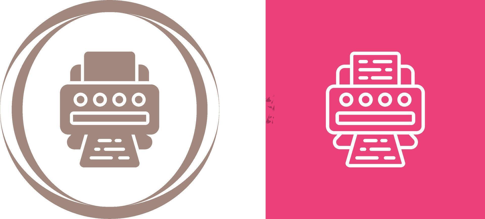 Printer Vector Icon