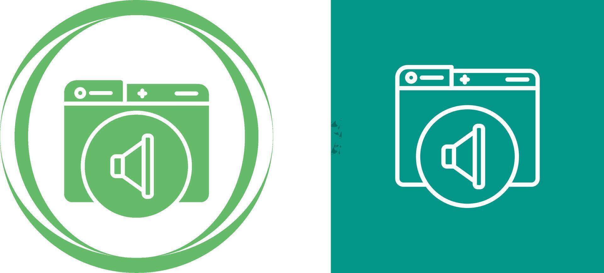 Audio Vector Icon