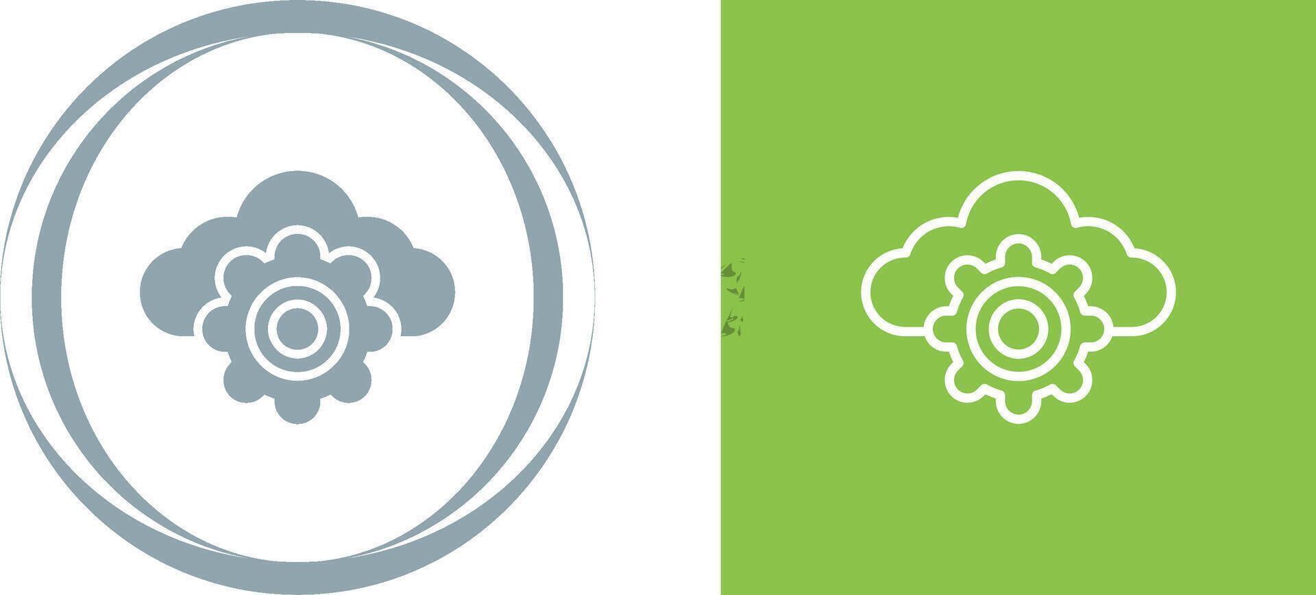 Cloud Computing Vector Icon
