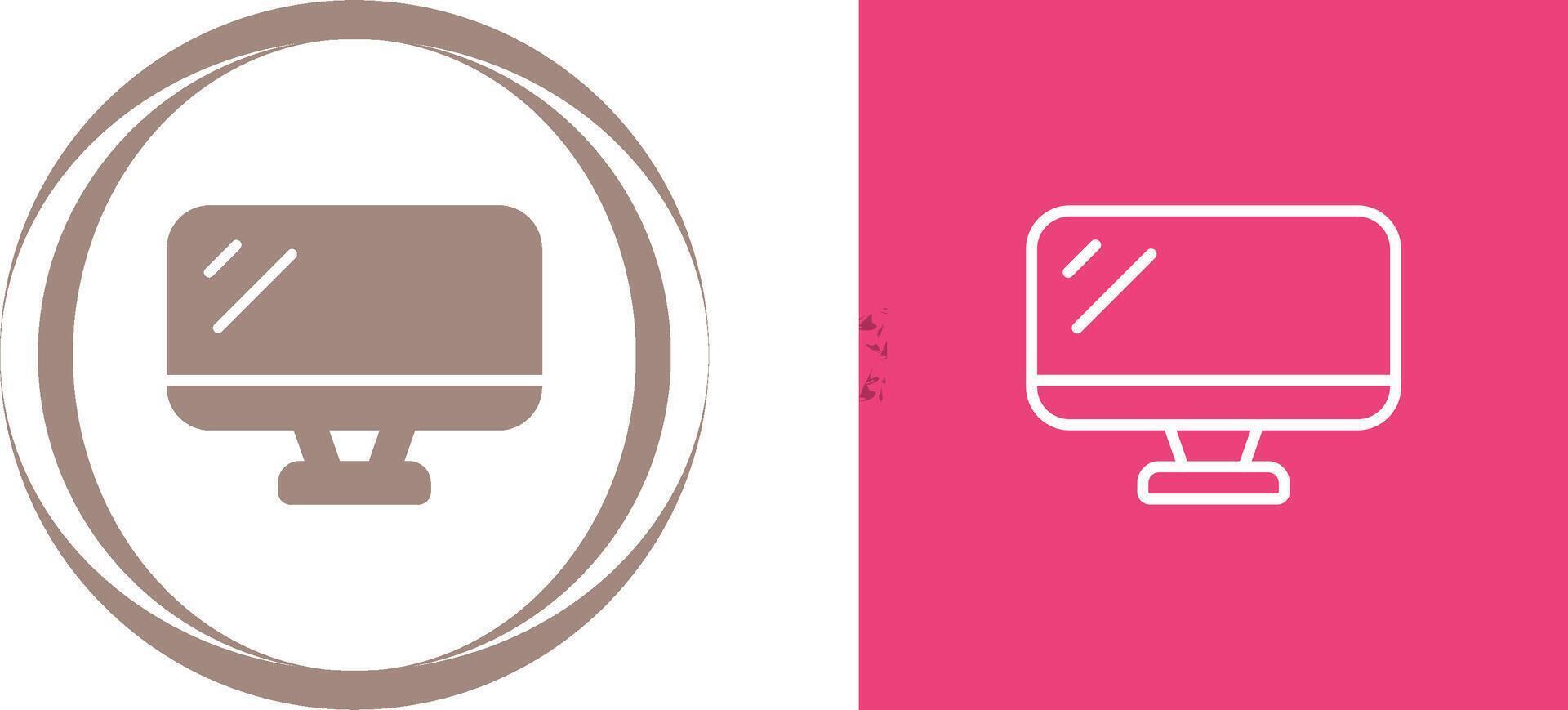Monitor Vector Icon