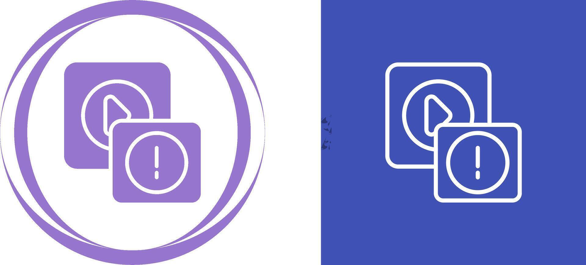 Error Vector Icon