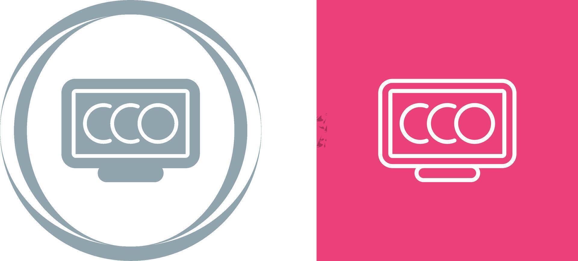 Desktop Computer Vector Icon