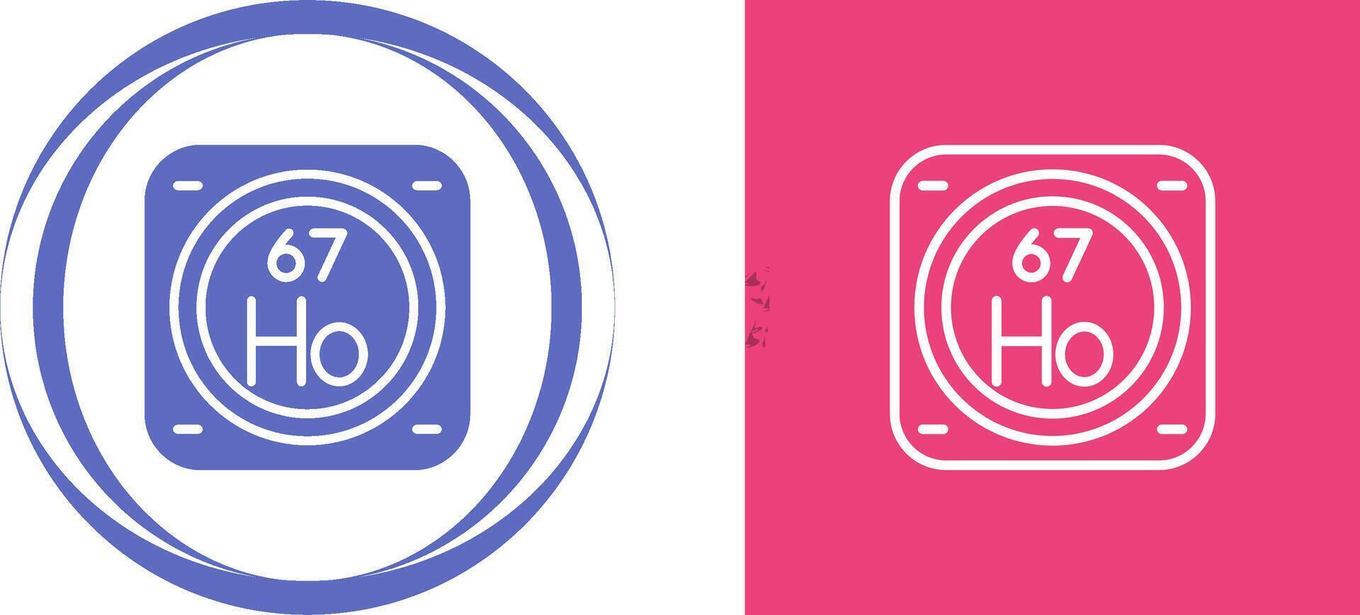 Chemical Element Vector Icon