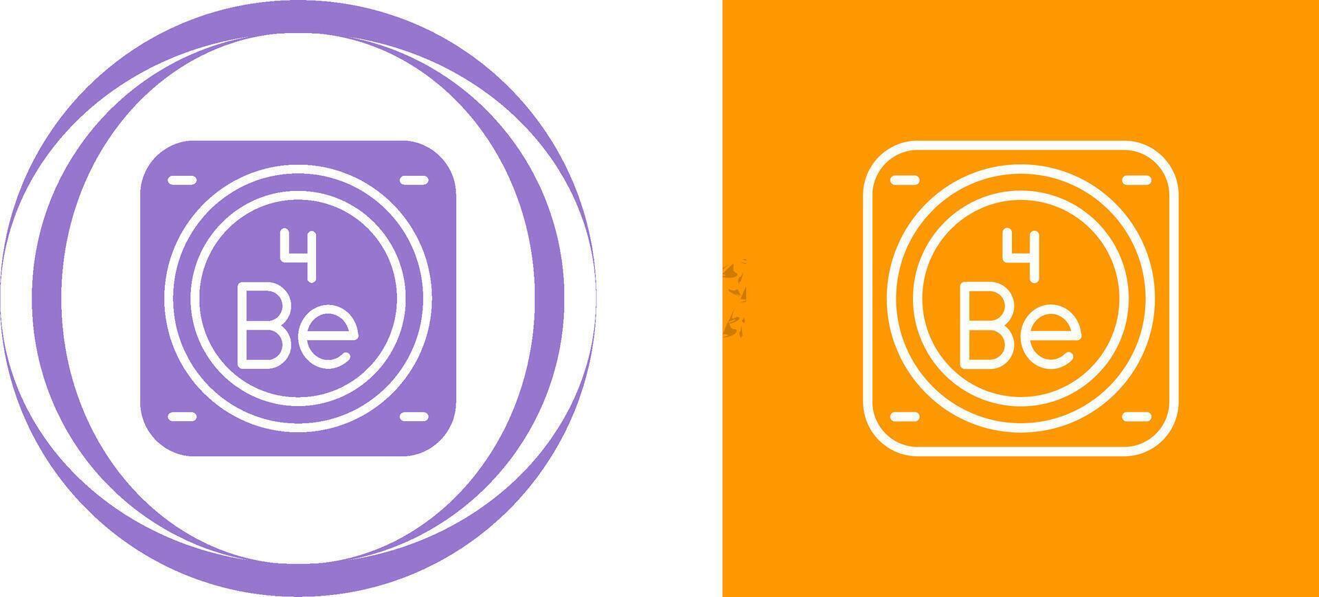 Chemical Element Vector Icon