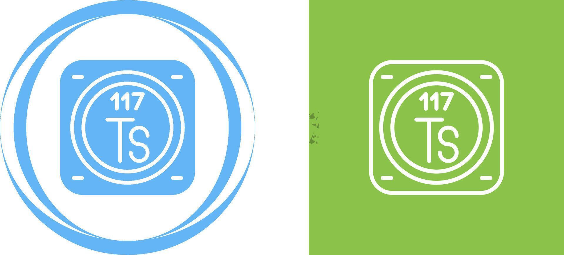 Chemical Element Vector Icon