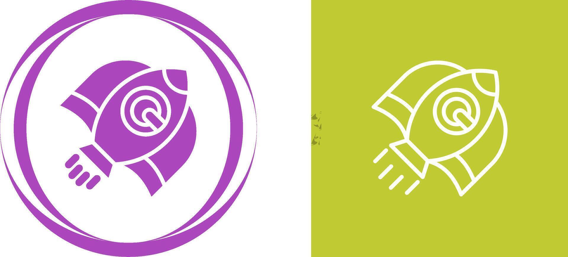 Rocket Ship Vector Icon