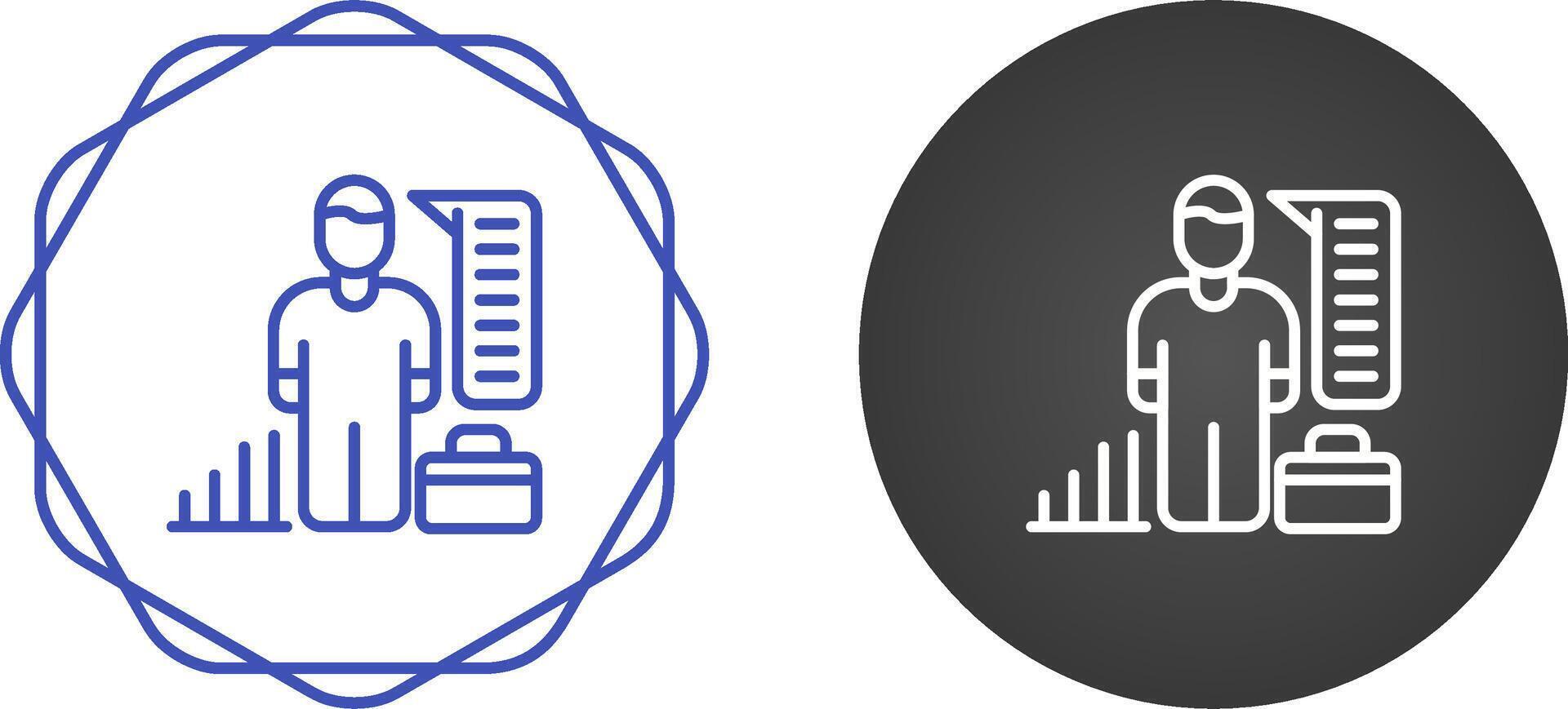 HR Analytics Vector Icon