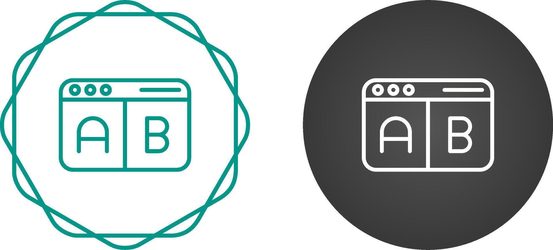 Multivariate Testing Vector Icon