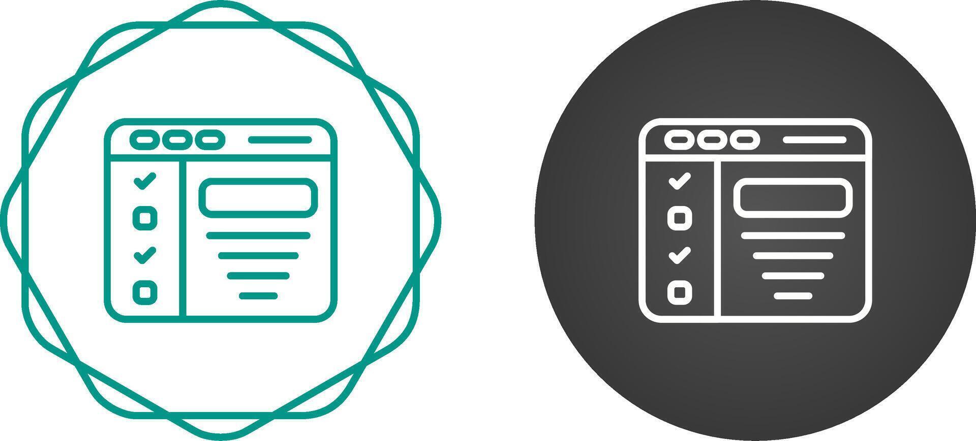 Design Brief Vector Icon