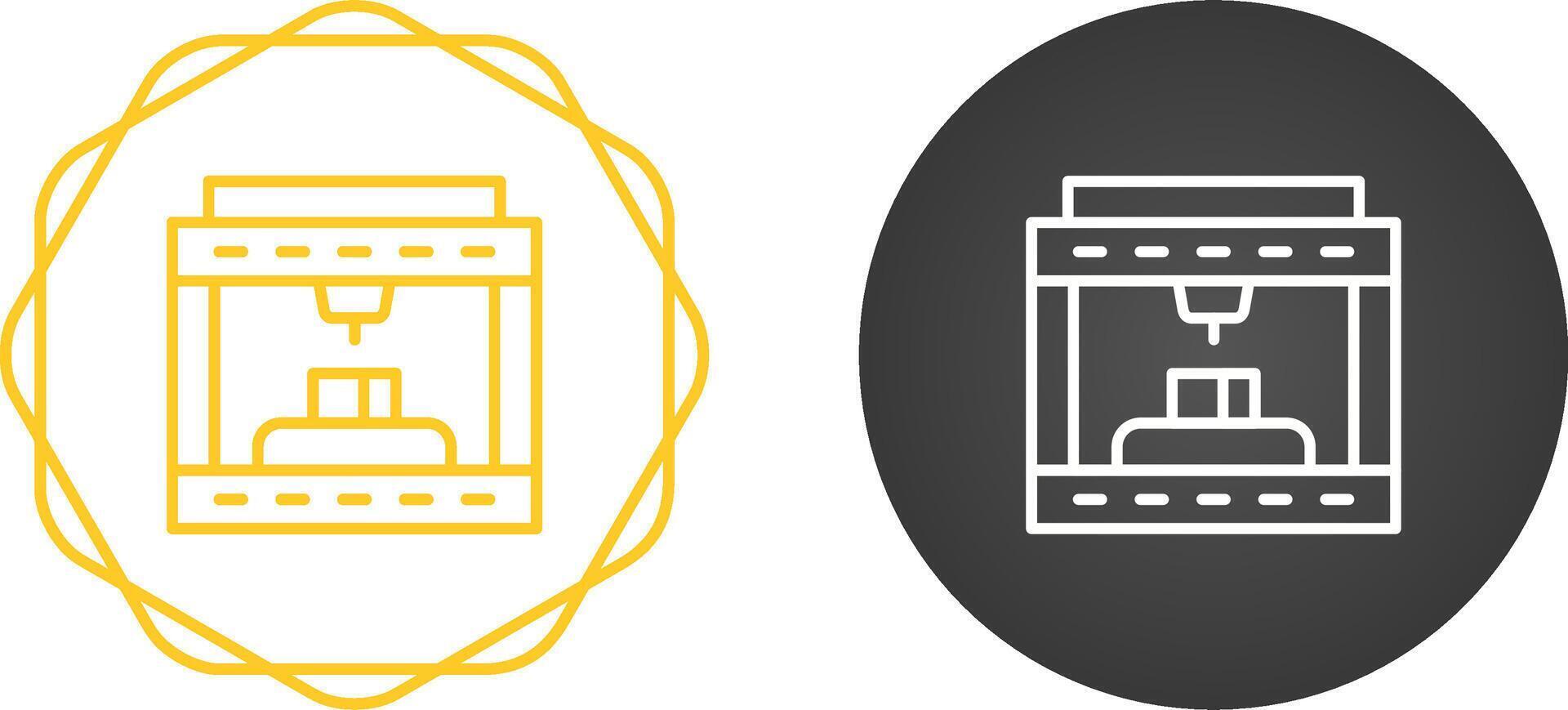 3d Printing Vector Icon