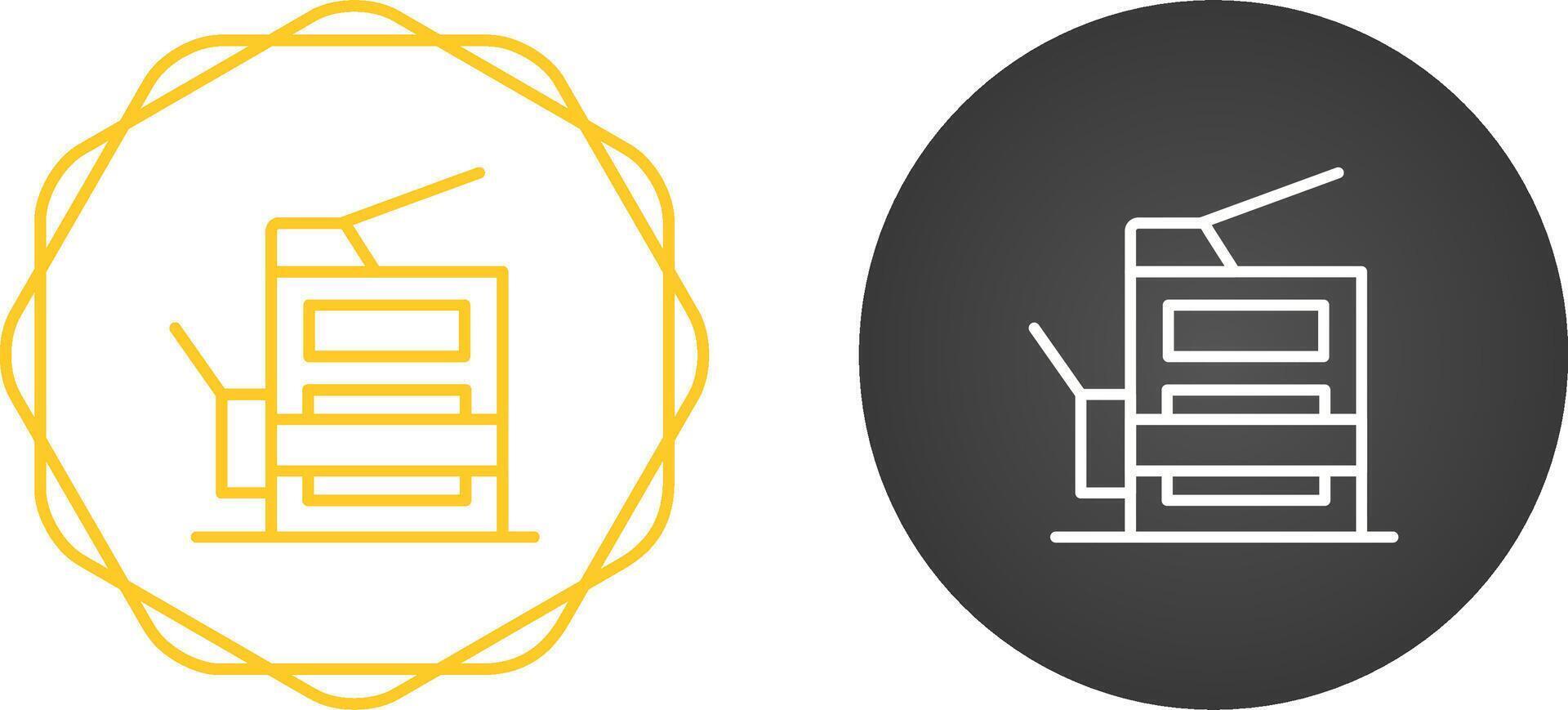 Copy Machine Vector Icon