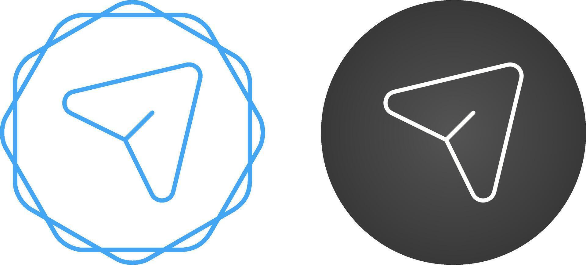 Paper Plane Vector Icon