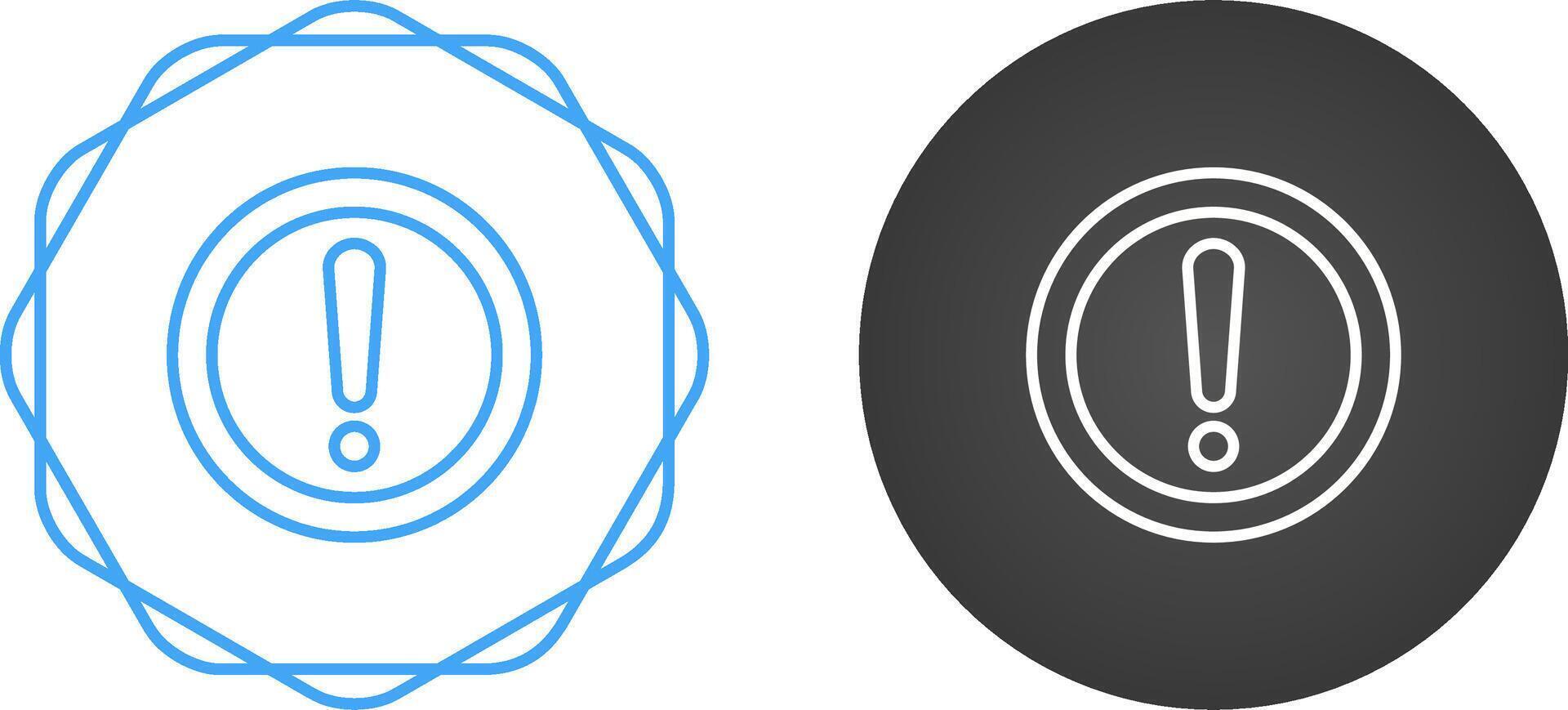 Exclamation Vector Icon