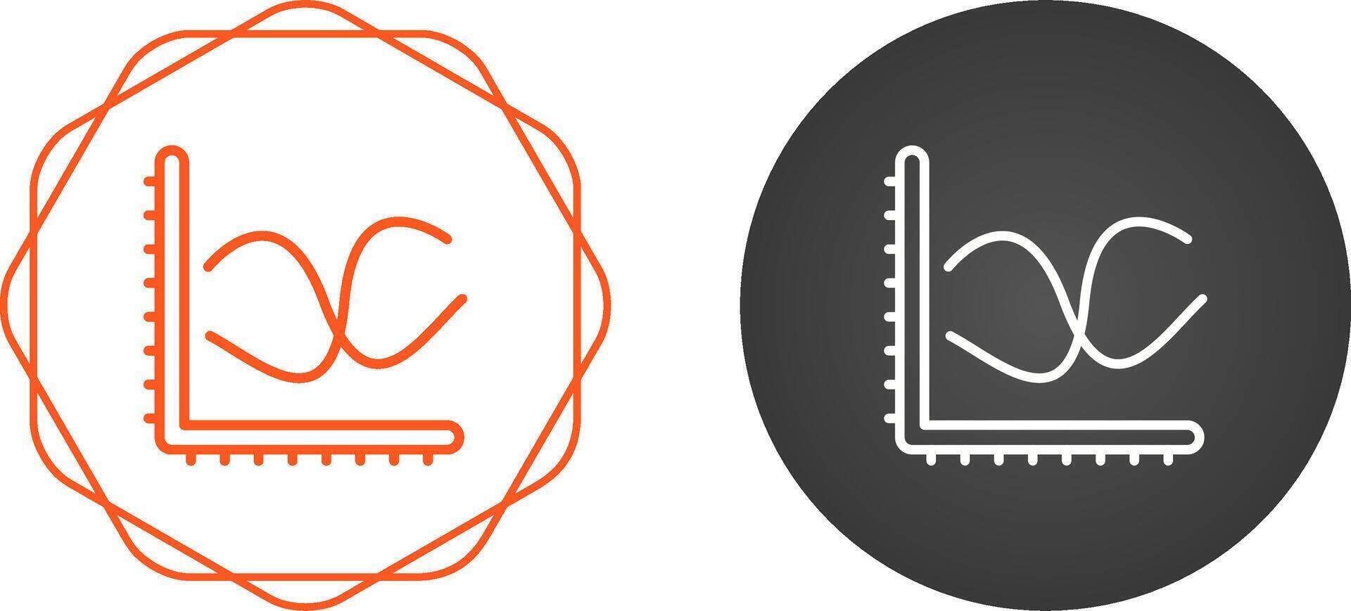 Graph Vector Icon