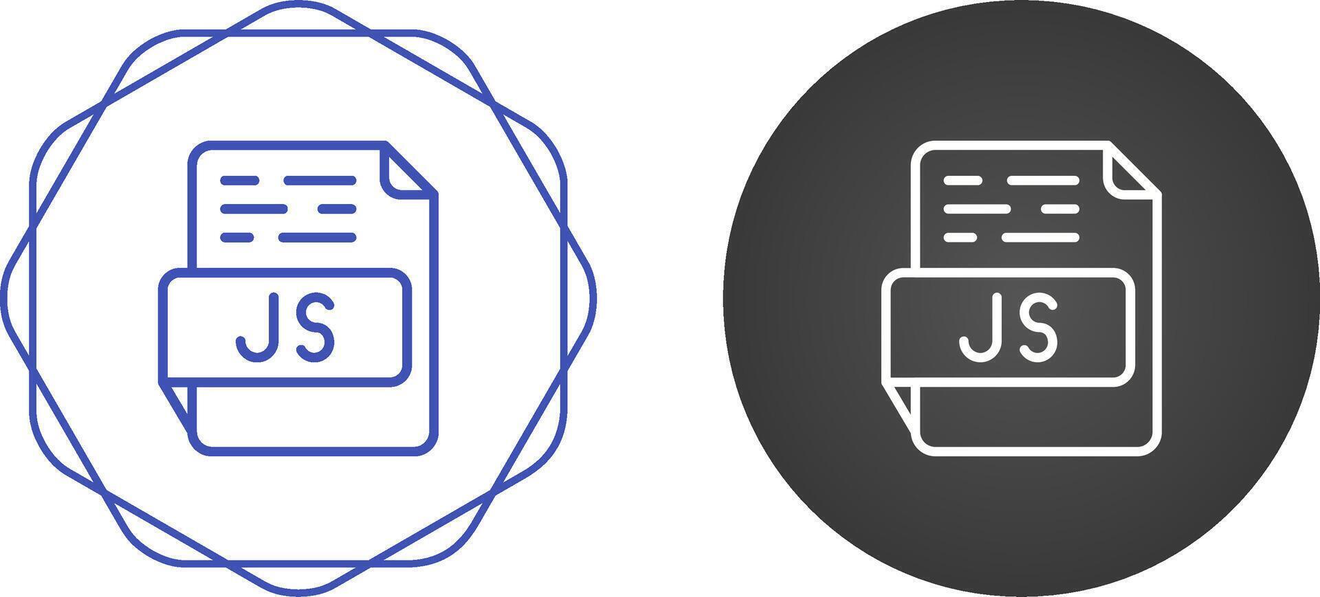 JS Vector Icon 40922094 Vector Art at Vecteezy