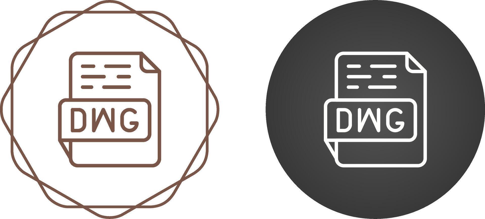 DWG Vector Icon