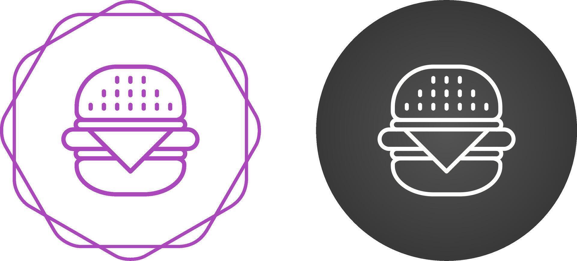 Burger Vector Icon