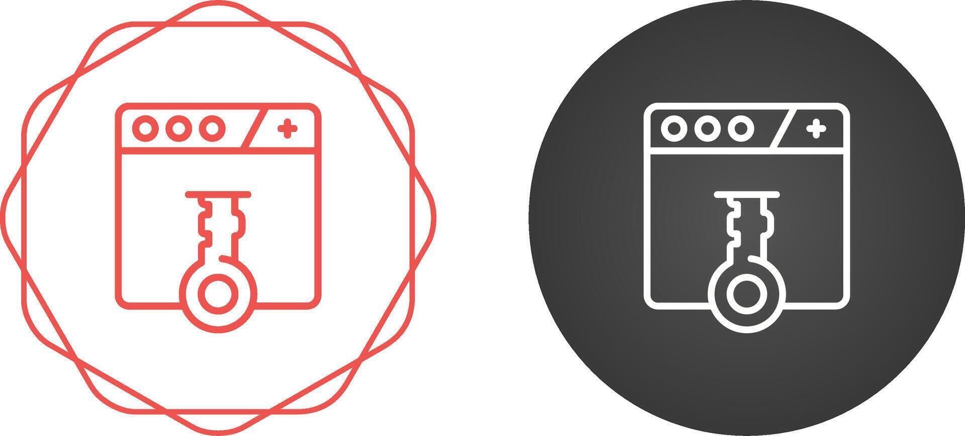 Web Browser Vector Icon
