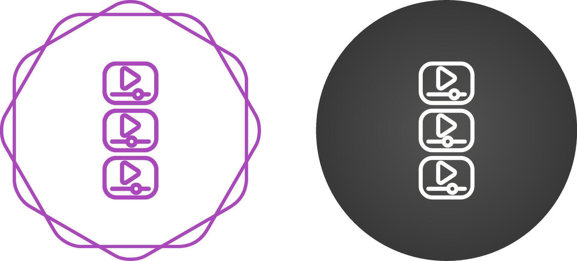 Videos Vector Icon