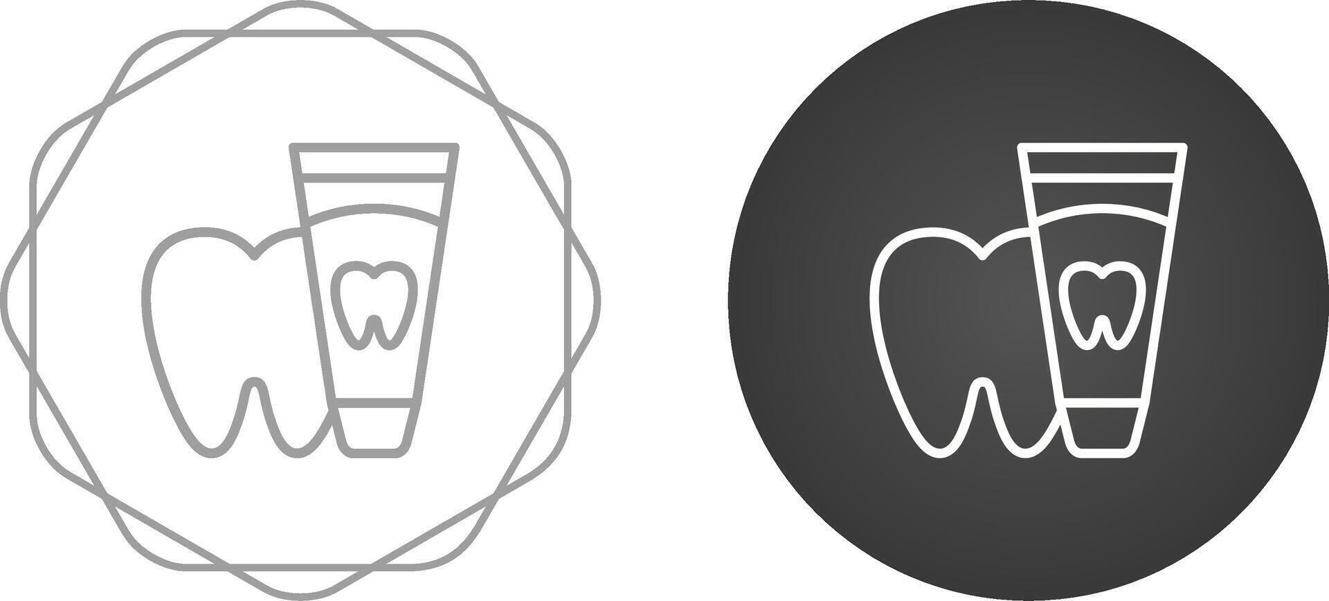 Toothpaste Vector Icon