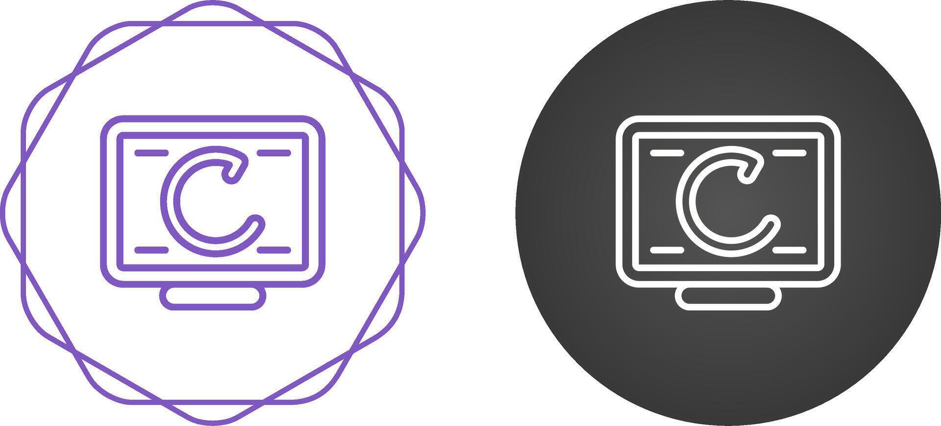 Rotation Vector Icon
