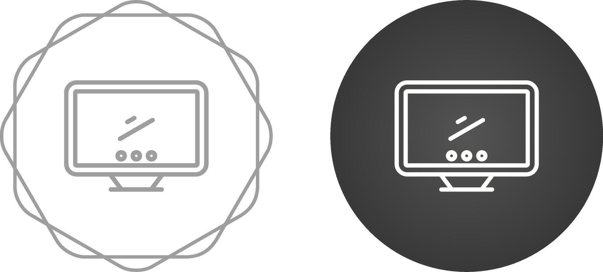 Desktop Vector Icon