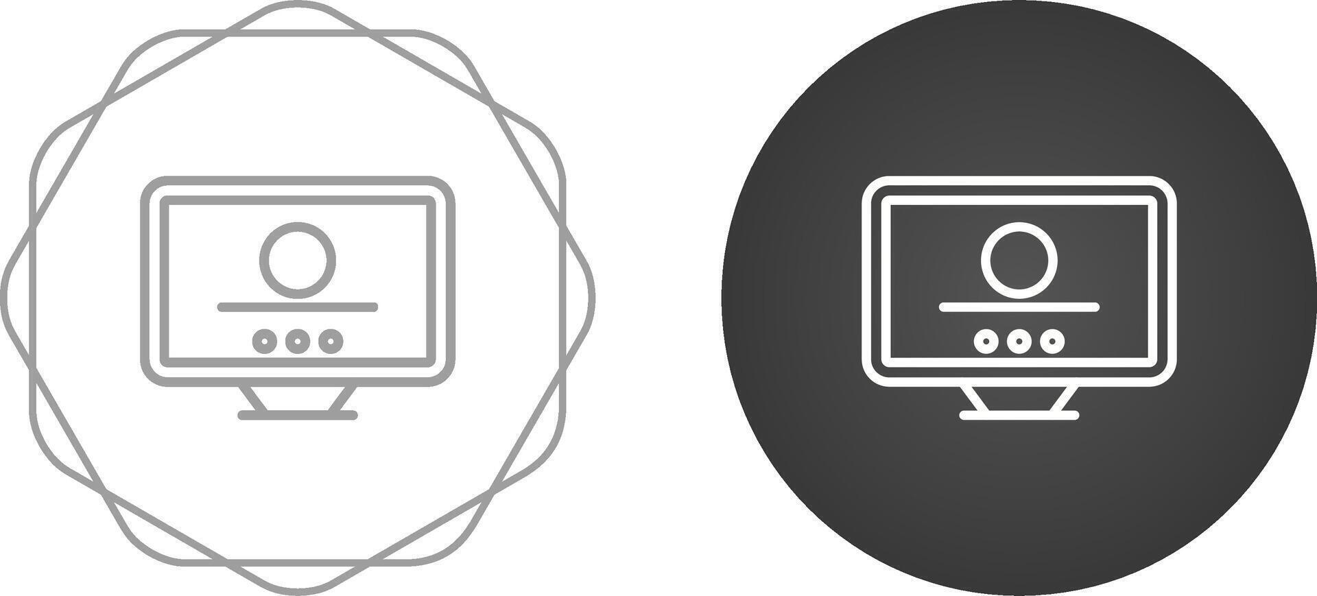 Desktop Vector Icon