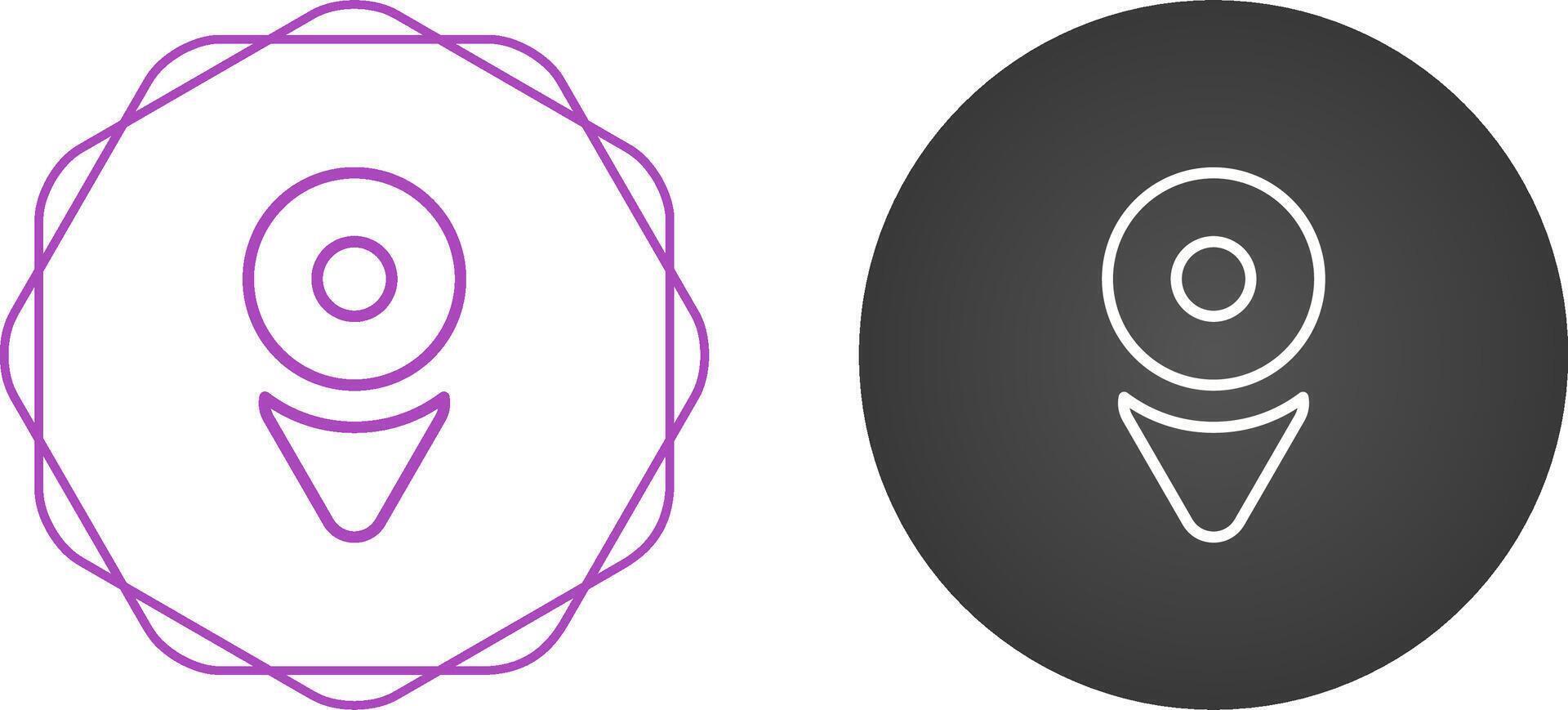 Scroll Down Vector Icon