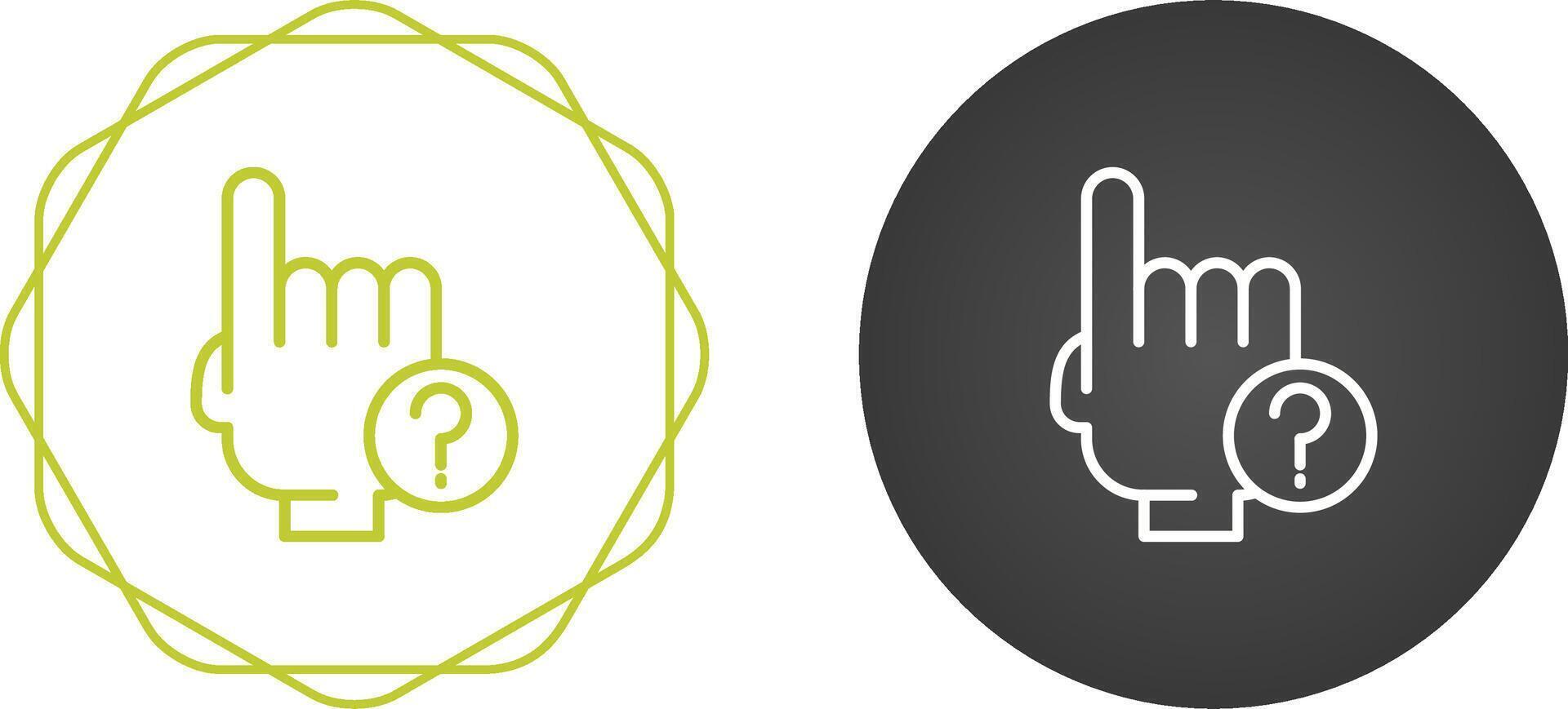 Hand Vector Icon