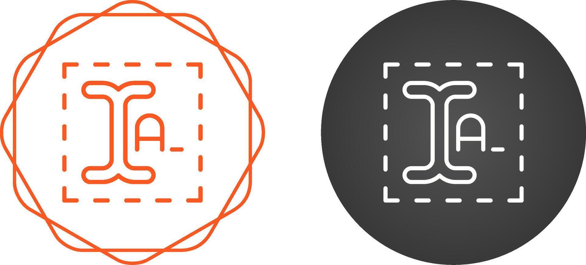Type Vector Icon