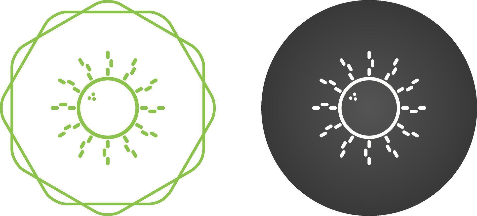 Sun Vector Icon