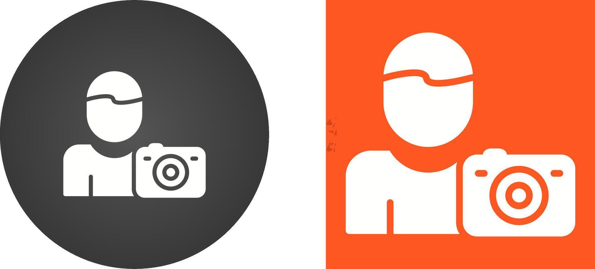 Photographer Vector Icon