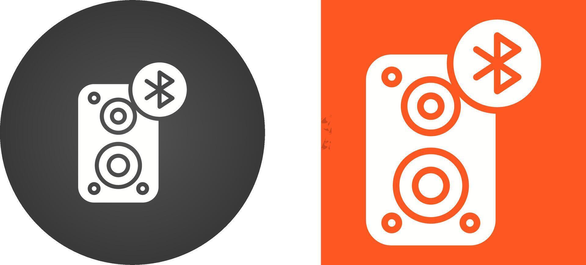 Portable Bluetooth Speaker Vector Icon