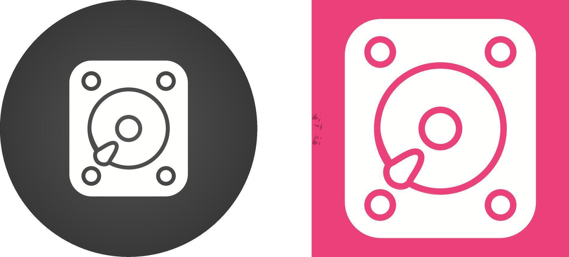External Hard Drive Vector Icon
