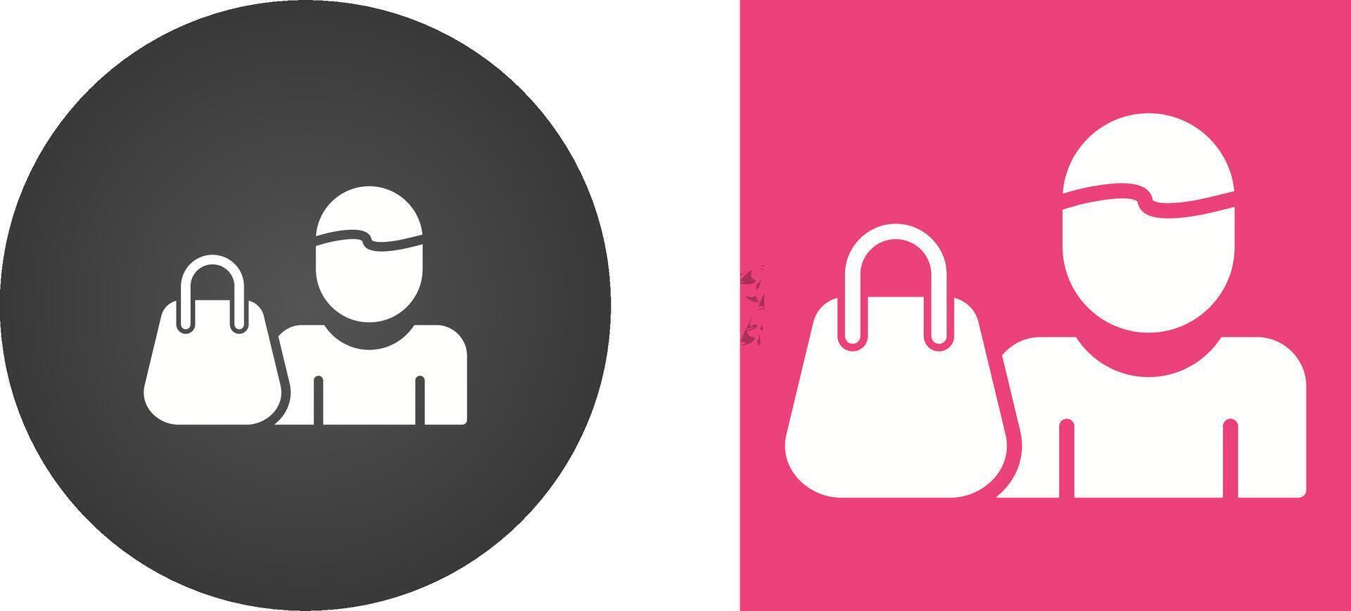 Personal Shopper Vector Icon