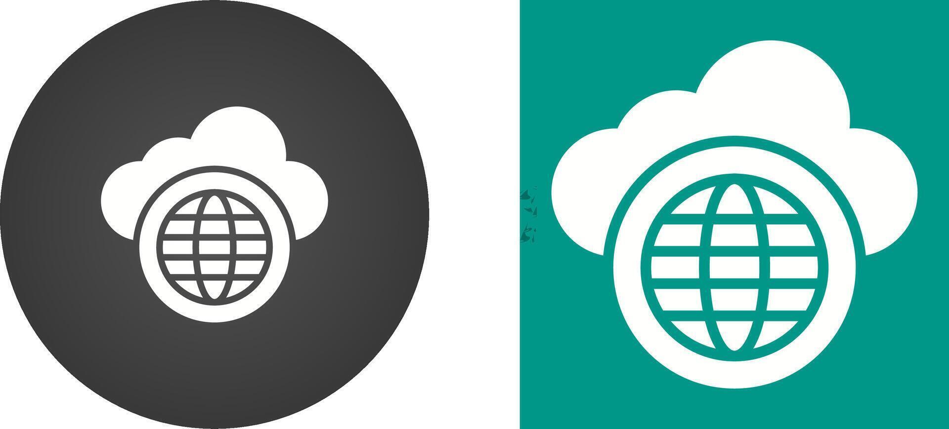 Cloud Network Vector Icon