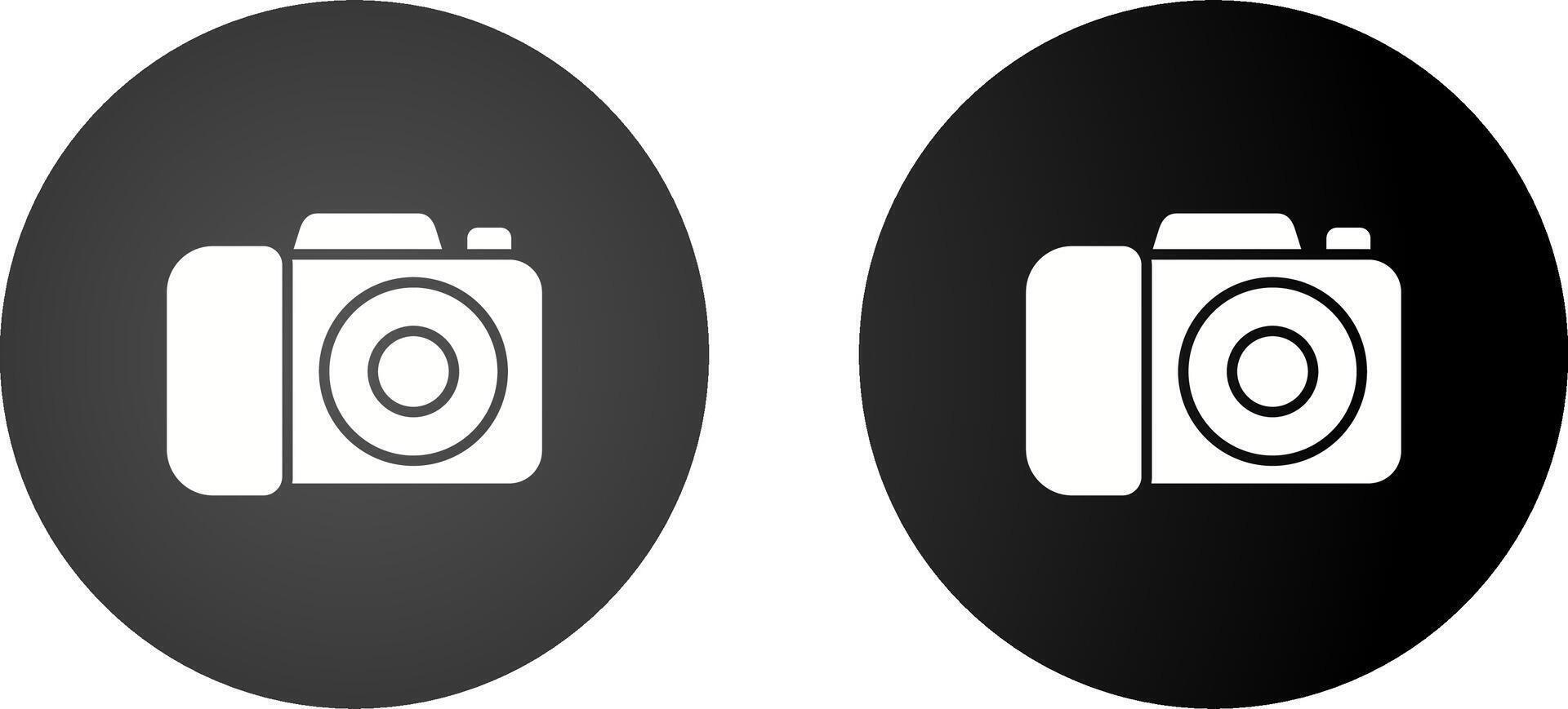 DSLR Camera Vector Icon