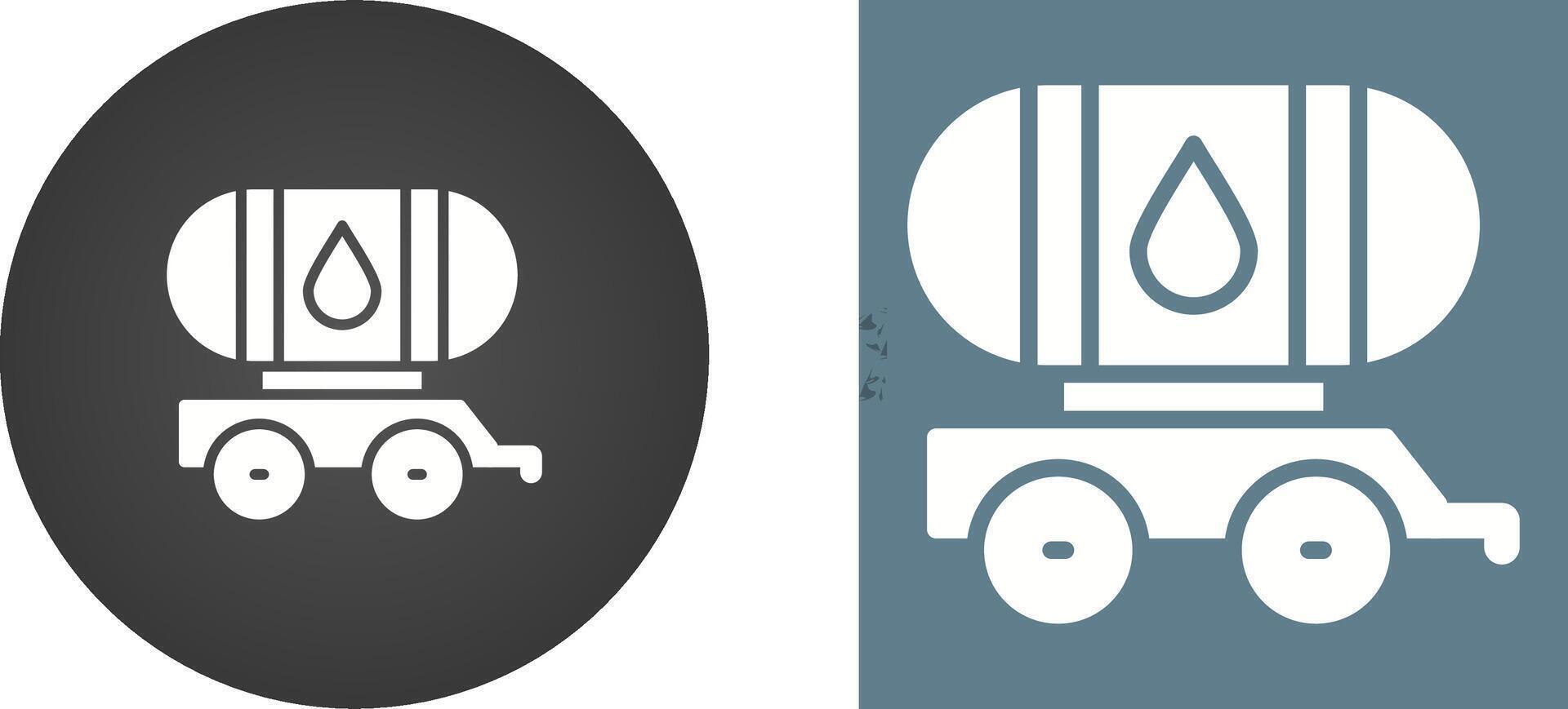 Tanker Truck Vector Icon