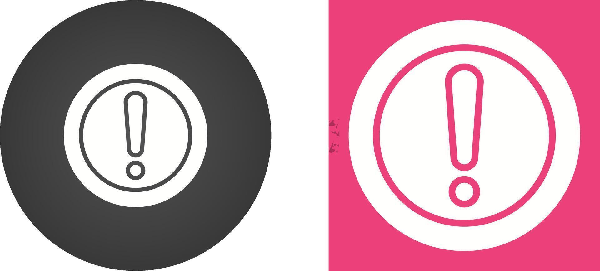 Exclamation Vector Icon