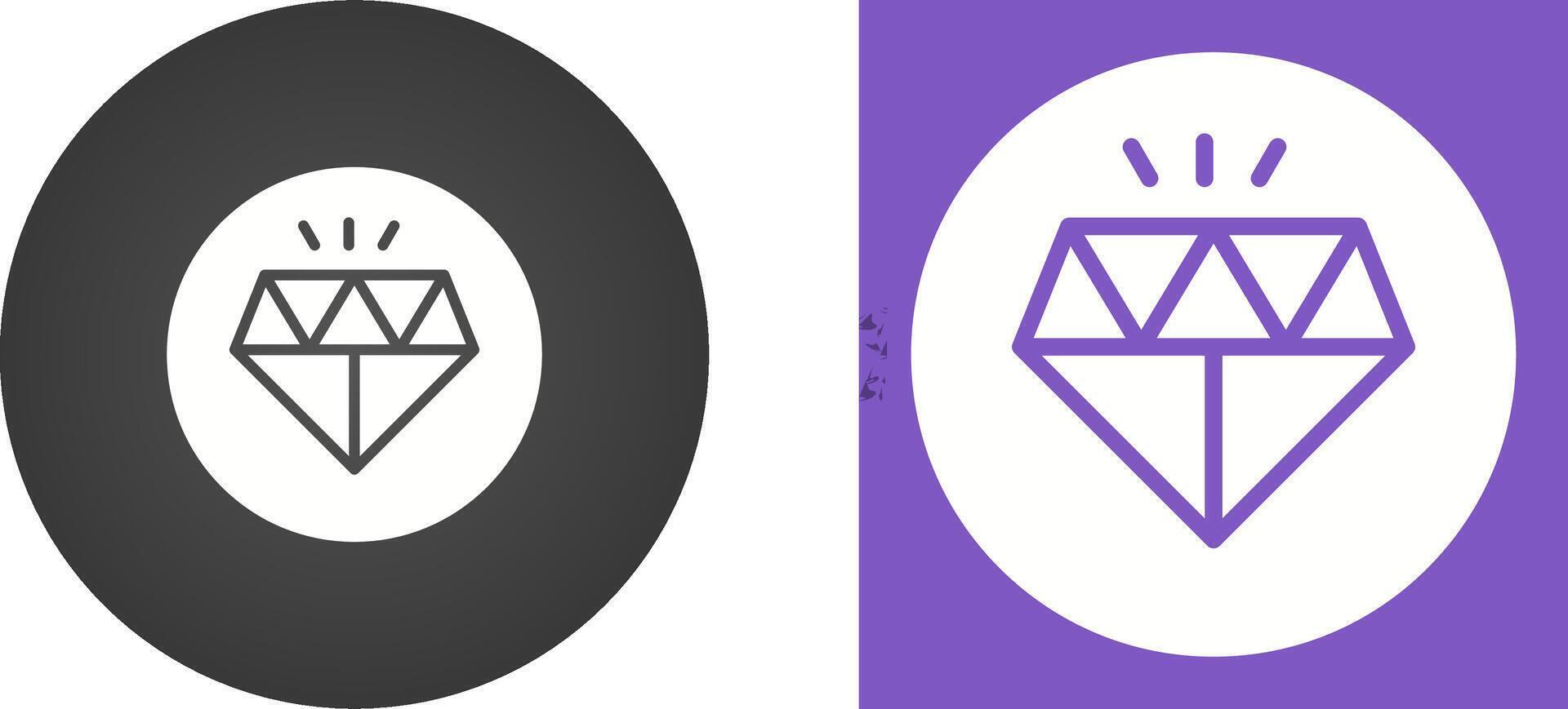 Diamond Vector Icon