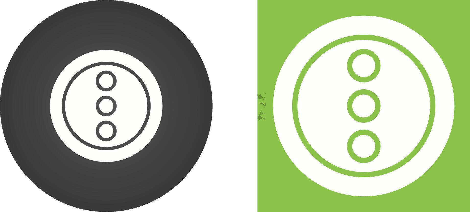 Menu Dots Vertical Vector Icon