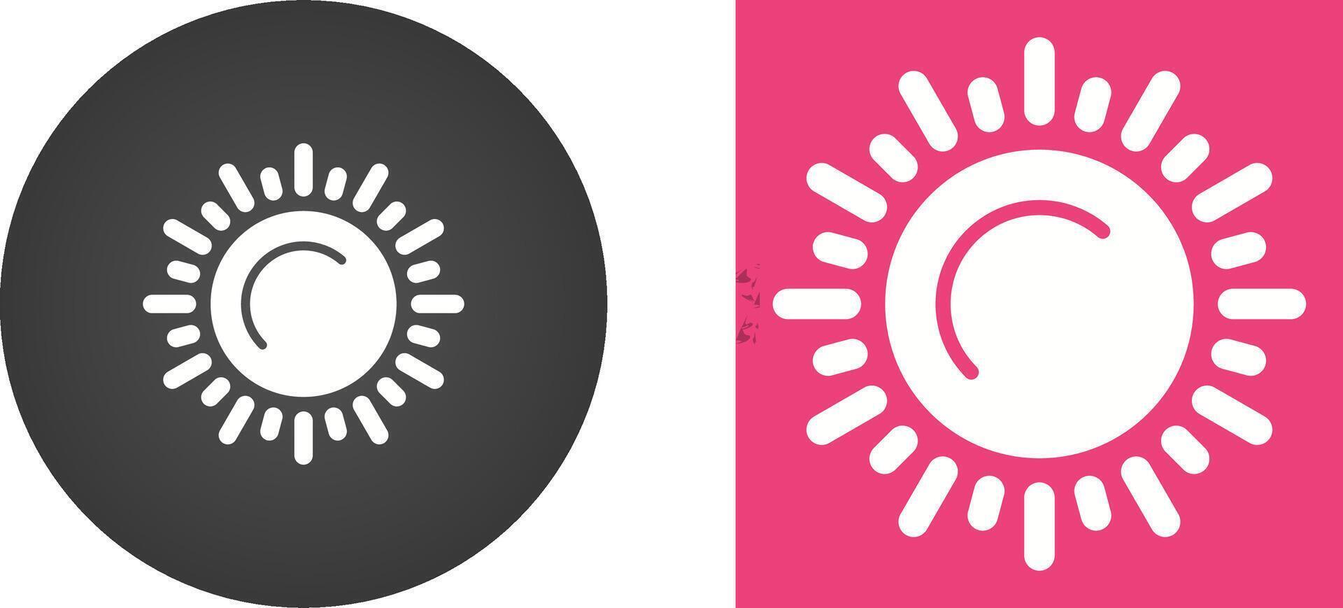 Sun Vector Icon