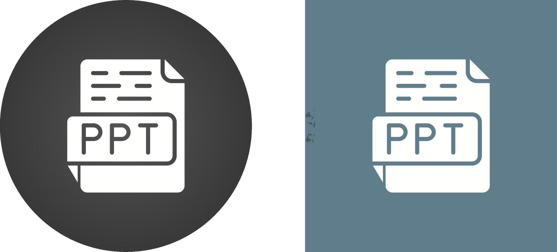 PPT Vector Icon
