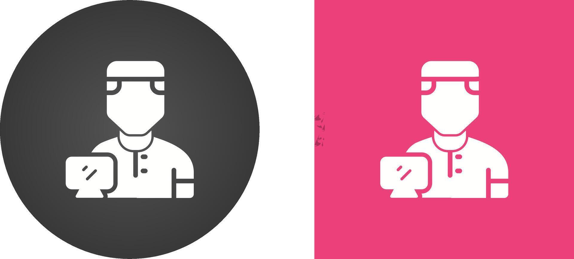 Working Man Vector Icon