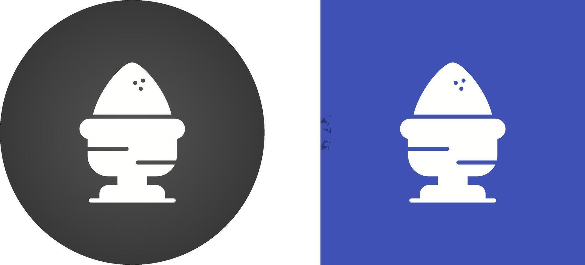 Boiled Egg Vector Icon