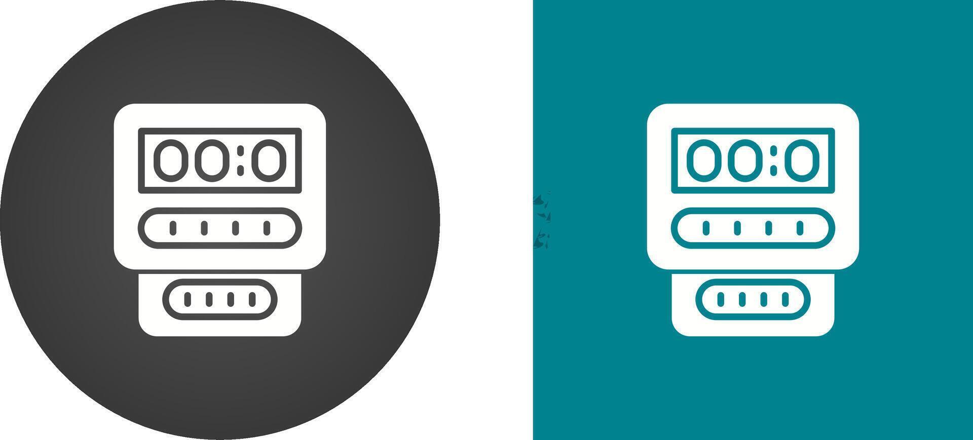 Electric Meter Vector Icon