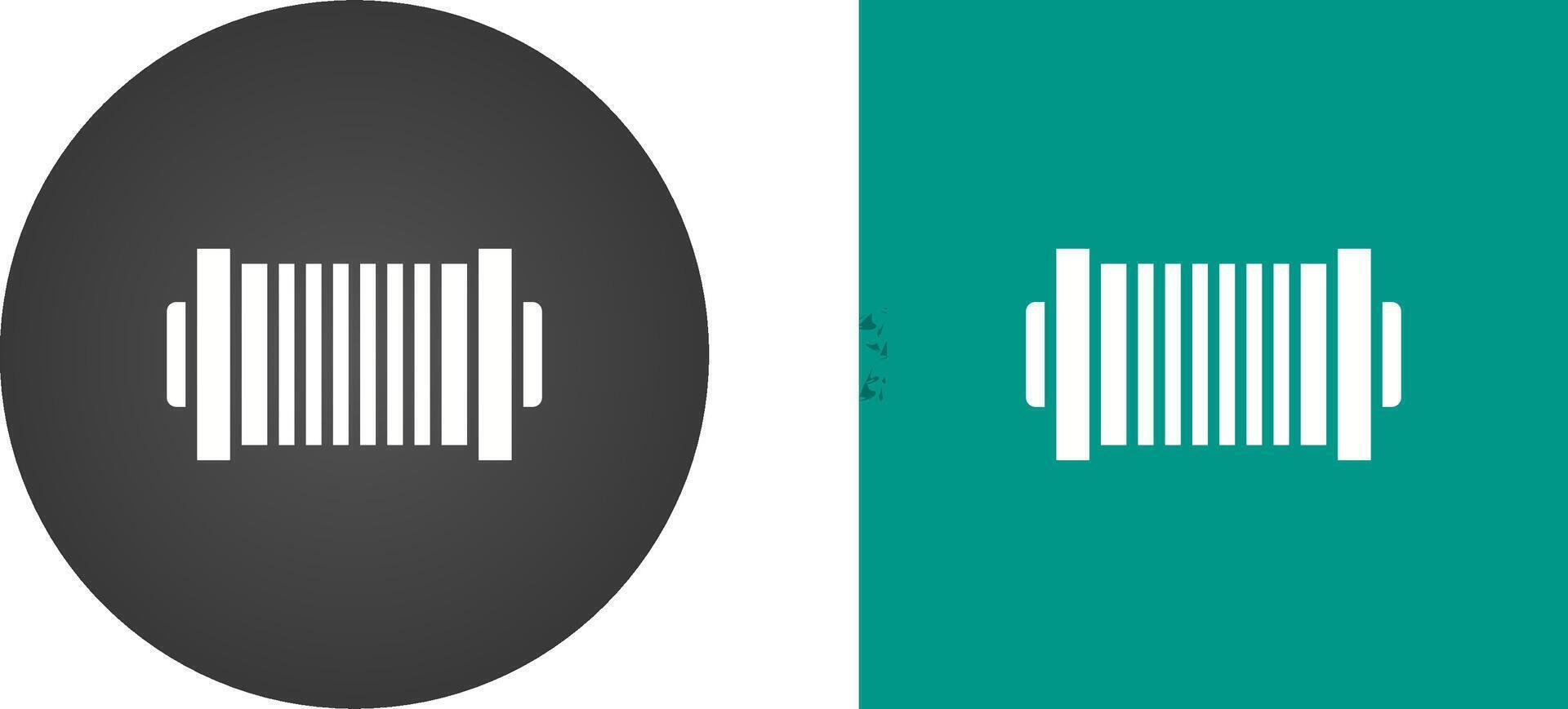 Cable Spool Roller Vector Icon