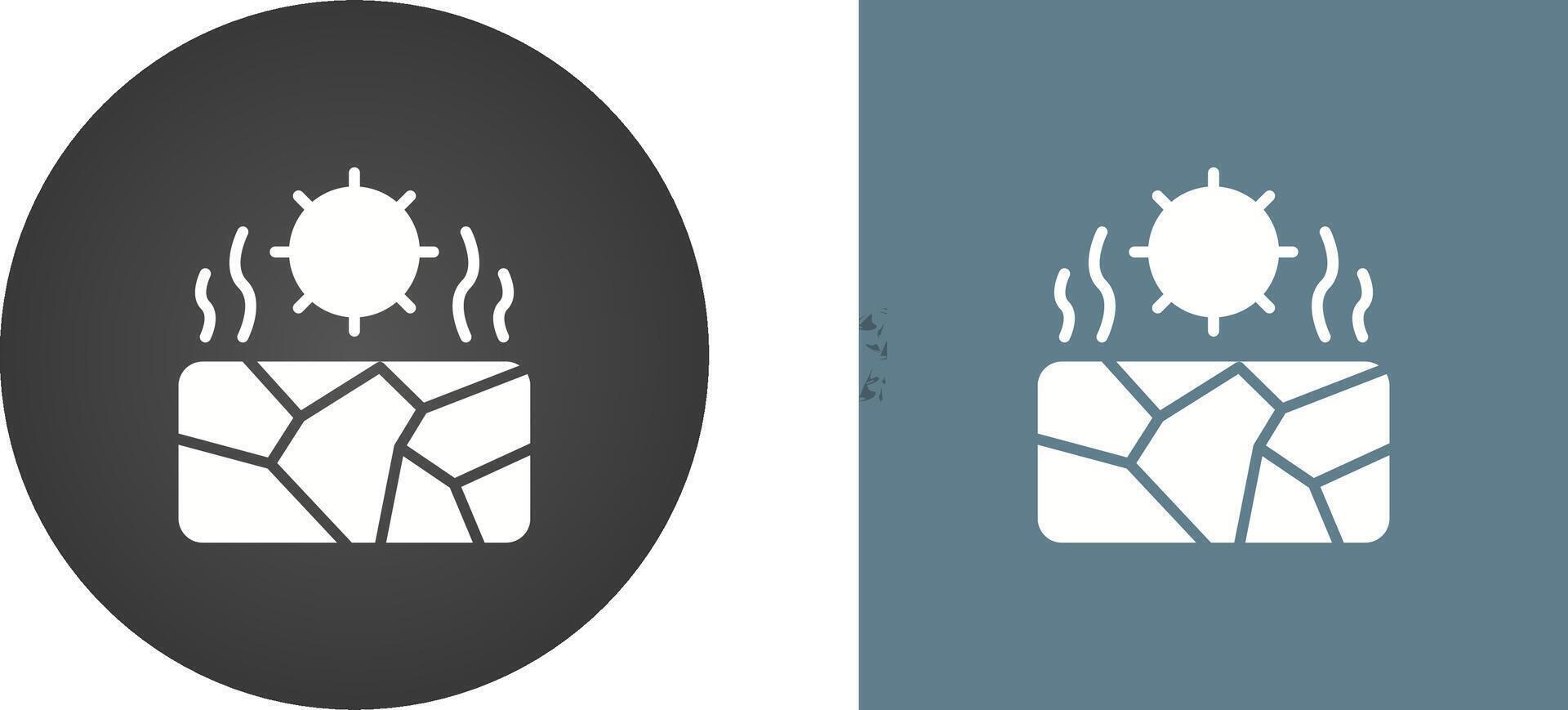 Drought Vector Icon